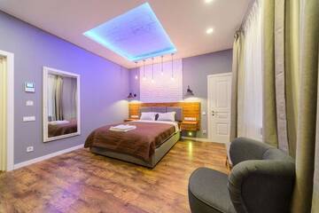 Апартаменты с балконом в Апартаментах Partner Guest House Baseina